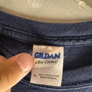 Gildan | Shirts | Butler Mens Navy And Blue Shirt | Poshmark